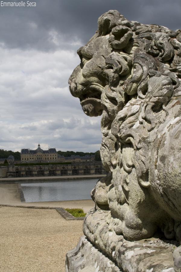 Le lion de Vaux-le-Vicomte