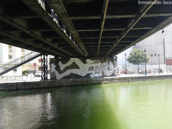 Pont Canal de l'Ourcq Quai de l'Oise