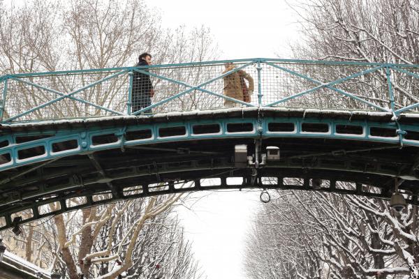 Sous le pont Saint Martin